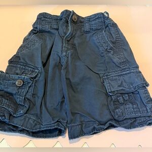 Baby GAP Navy Cargo Shorts for Kids 3T